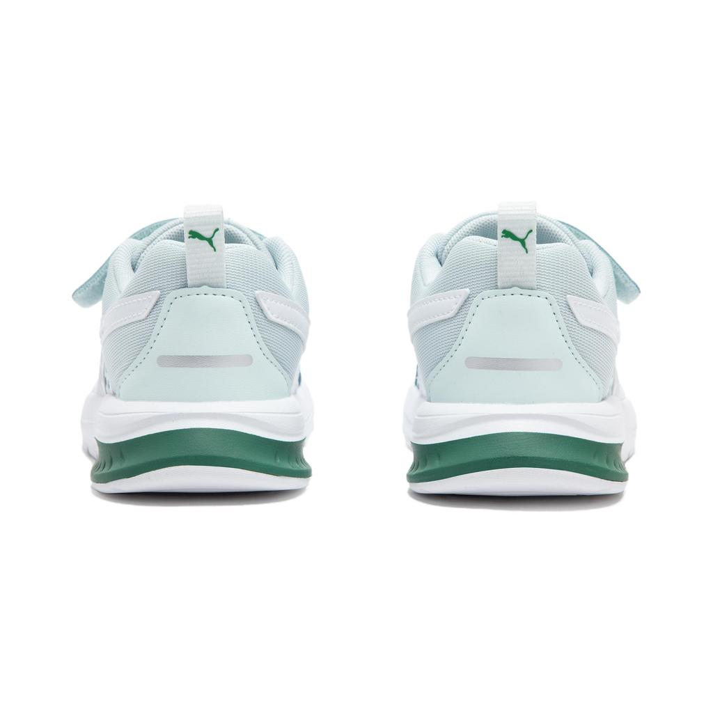Puma Evolve Run Fabric Simple Low Top Kids Casual Shoes Kids Sneakers Blue Green 389689-05
