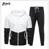 Spring New Men's Sports Suit Spring and Autumn Hooded Workwear Jacket Stylish Men's Casual Jacket