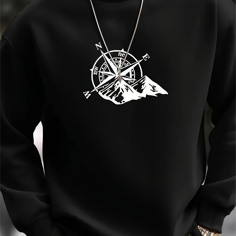 

Men s Fleece Lined Crew Neck Sweatshirt, Cloud-Soft Touch S