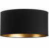 Round Tornado Lampshade 40 Black-gold