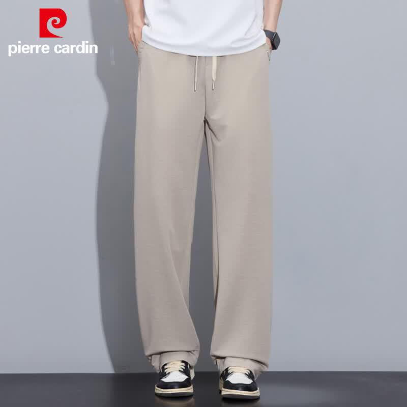 Pierre Cardin Men s Summer Cool Quick-Dry Loose Straight Casual Pants 4XL