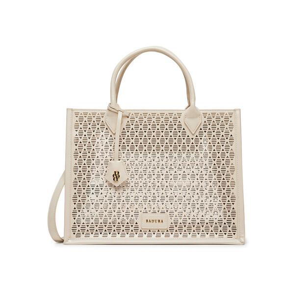 Handbag Badura WENN-02 Beige