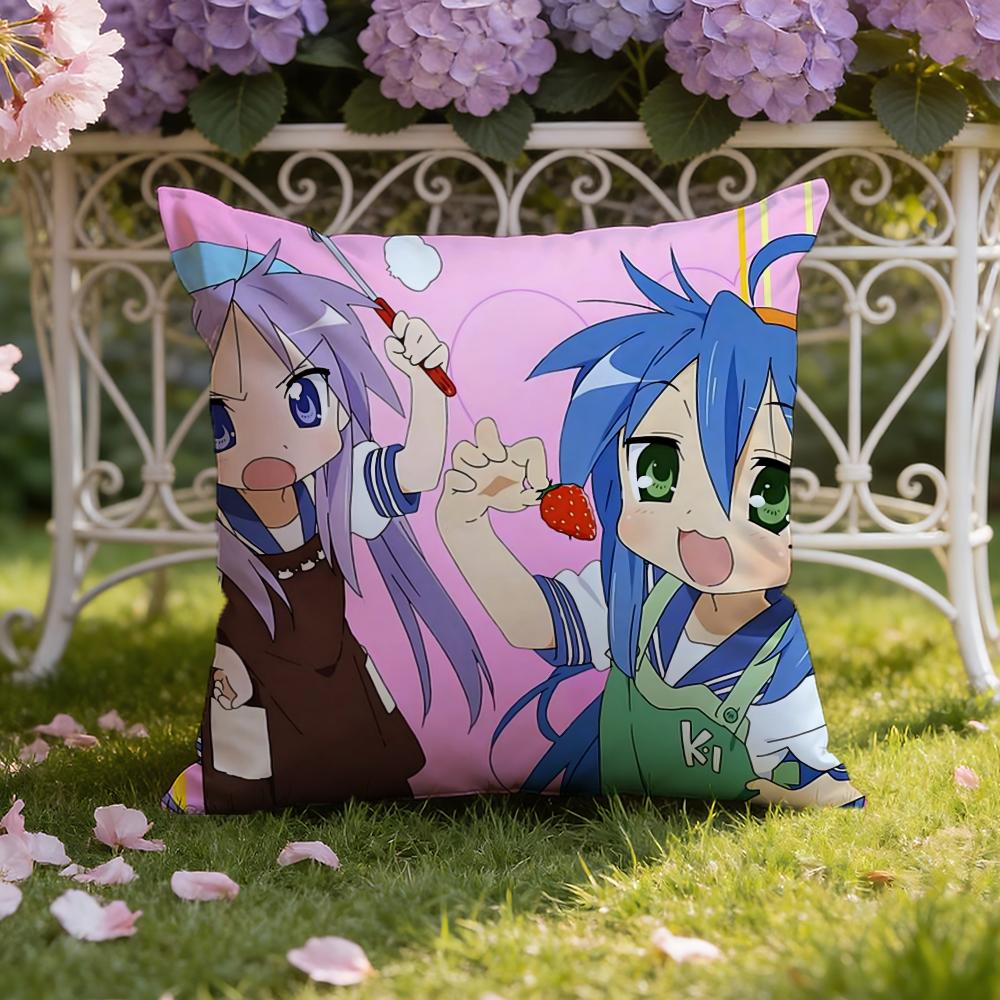 L-Lucky S-Star Cushion Cover Home & Car Dual-Scene Pillow Cover: Reversible for Premium Comfort