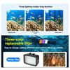 B03B-SL-101 High-Intensity 1800LM LED Diving Light Waterproof 40M For Gopro For Underwater Video And Photography