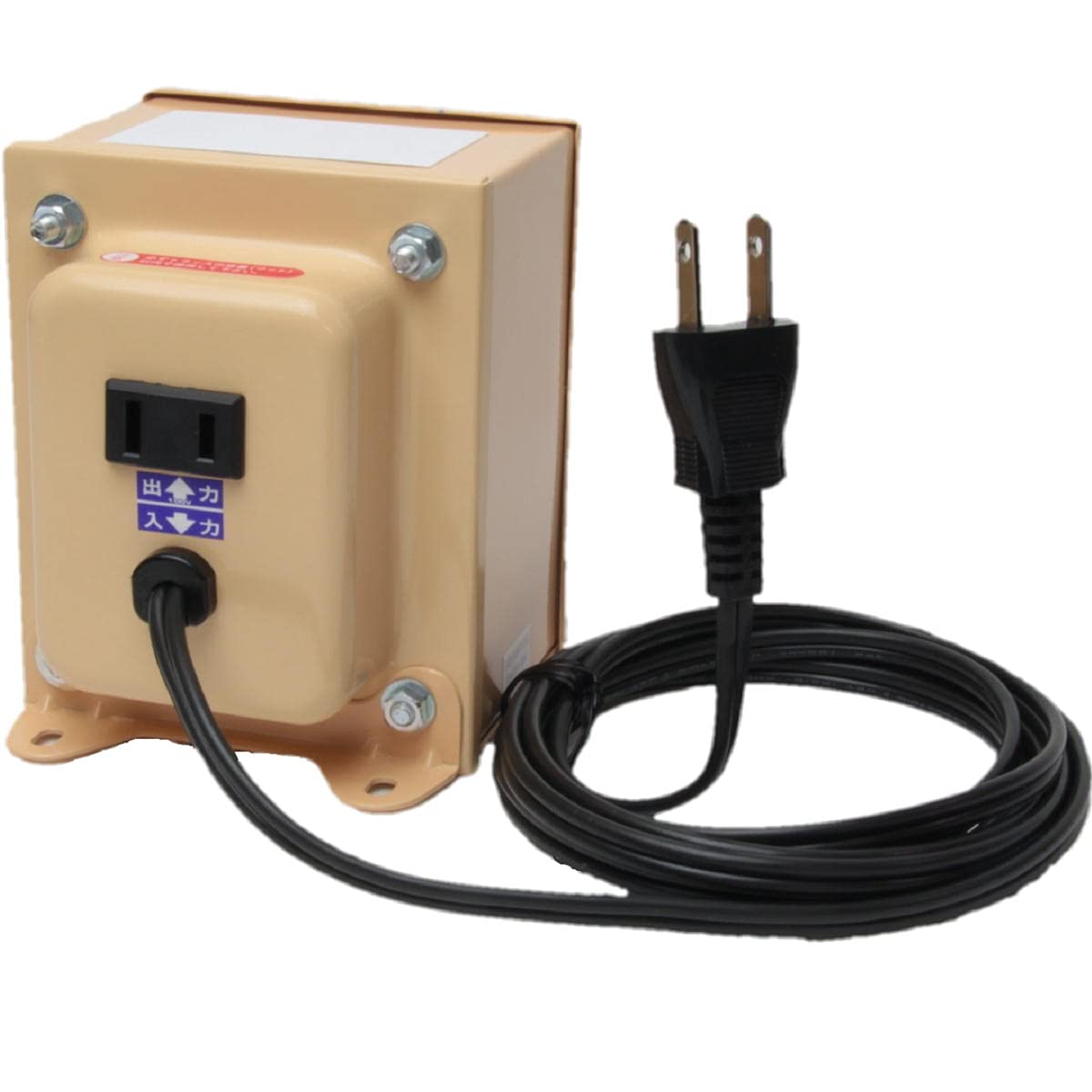 

Nissho Kogyo Overseas Standard to NDF Transformer, Model, AC110V~AC127V AC100V, 1100W, Series, NDF-1100U бежевий