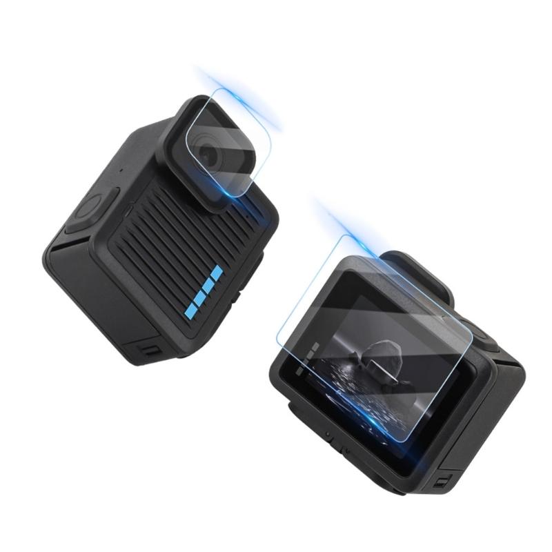 Protective Tempered Glass Film Screen Protector For Sports Camera Clear and Scratches Resistant