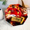 Man United Soccer Action Automatic Folding Umbrella - 8-Rib Travel Umbrella with Auto Open/Close & Portable, Gift for Christmas, Birthdays