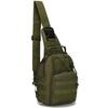 FUPUTWO Tactical Military Shoulder Bag with Large Waterproof Capacity, (Khaki)