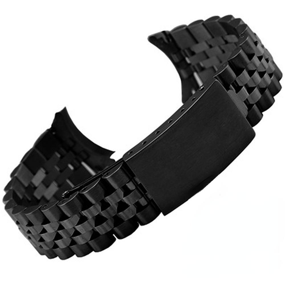 18/19/22mm/20mm Stainless Steel Luxury Strap For Rolex For Huawei GT6/5 Pro 46mm band Metal Solid Watch loop For Seiko Bracelet