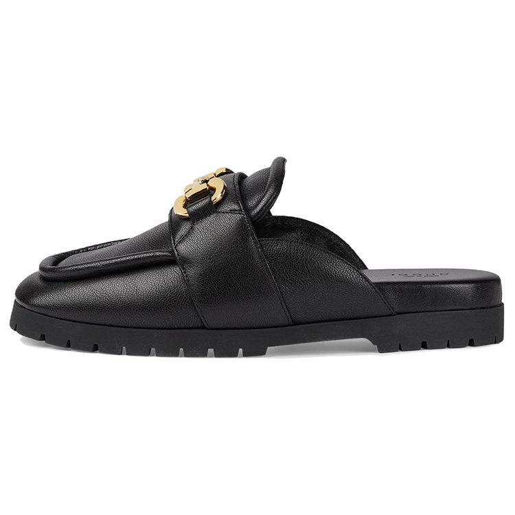 Gucci Wmns Horsebit Mule 'Black' Women's 771096 AACAI 1000