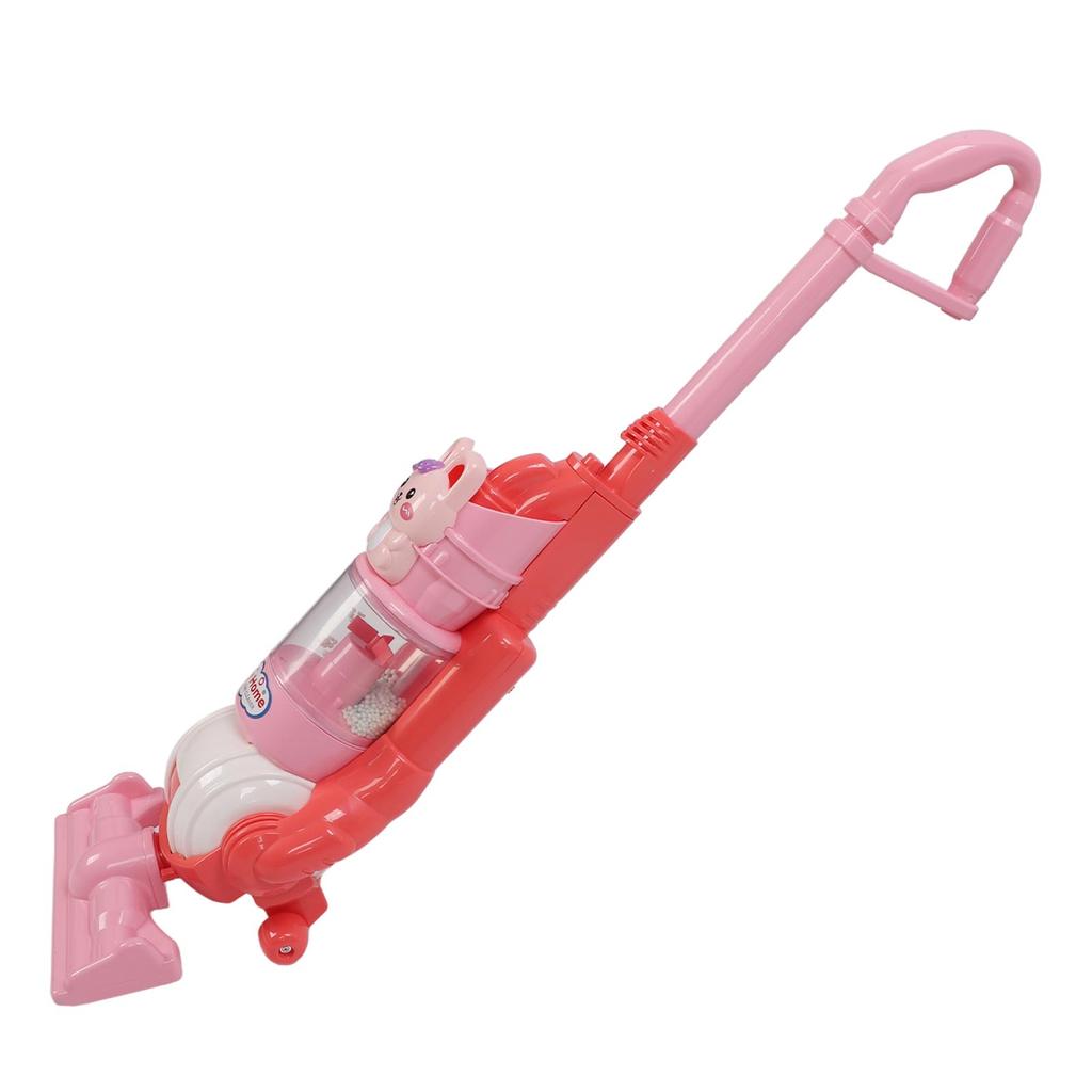 Kids Vacuum Cleaner Toy Cartoon Animal Modeling 180 degrees  Rotating Dust Port with Light Music Toddler