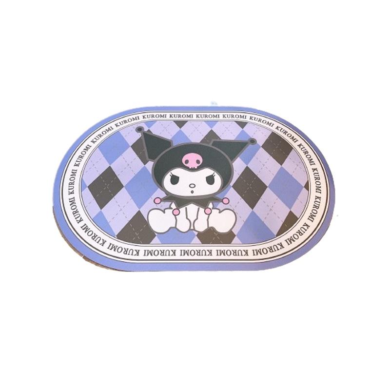 

Highly Absorbent The Water Absorption Mat Effectively Absorbs Water And Helps Keep Your Bathroom Floor Clean And Dry. Kuromi,40*60cm/15.75*23.62in
