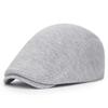 Cotton Newsboy Caps Men Women Hat Soft Casual Beret Solid Unisex Retro Hat Driver Flat Cap Spring Autumn Berets Warm Hats