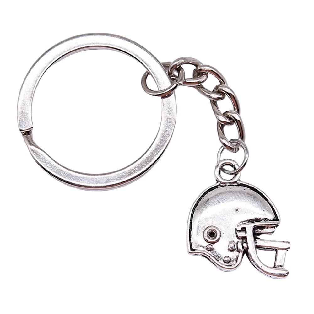 Metal Fittings Yoga Keychain Sport Theme Key Ring Souvenir 28mm