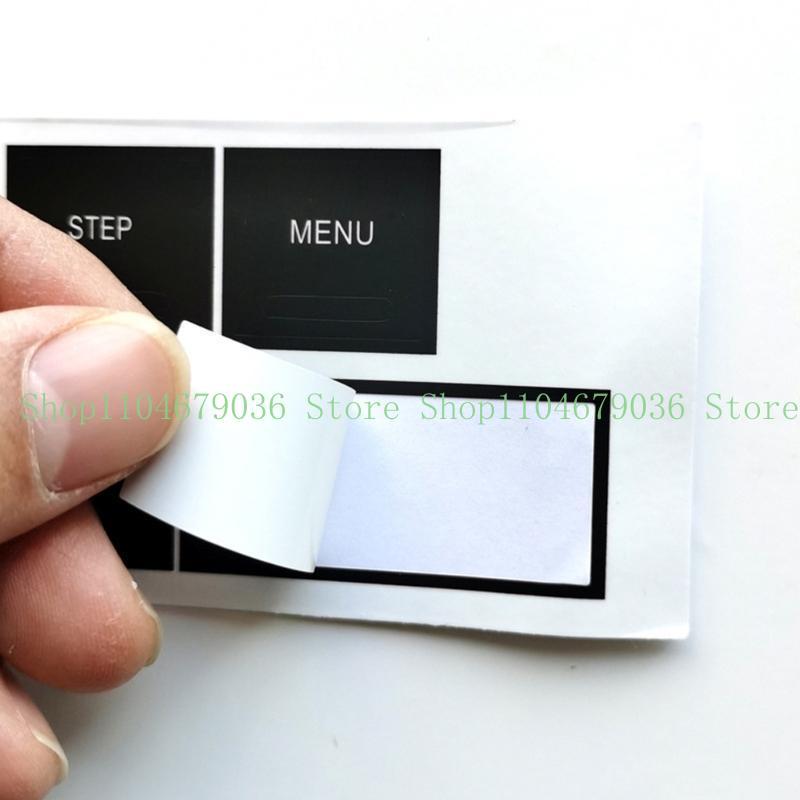 PVC Auto Central Control Button Decals Scratch Resistant Easy tallation No Tools Required Multiple Styles Available