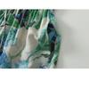 DIMANAF 2026 Summer New Plus Size Women Long Pants Loose Elastic Waist Casual Lady Bottoms Print Floral Beach