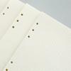 Fromthenon Cute Filler Paper Refill for Filofax Spiral Notebook A5 A6 A7 Planner Color Grid Blank Todo List Core Stationery