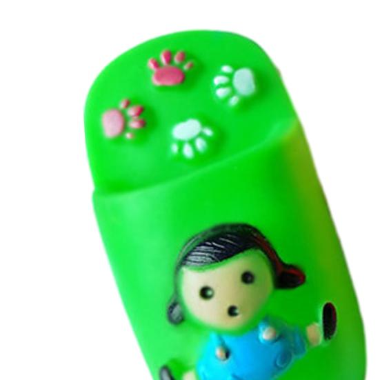 Dog Slipper Toy Squeaky Cute Slipper Dog Chew Toy Teeth-Cleaning Toy for Puppy Teething Dogs Interactive Fetch Play