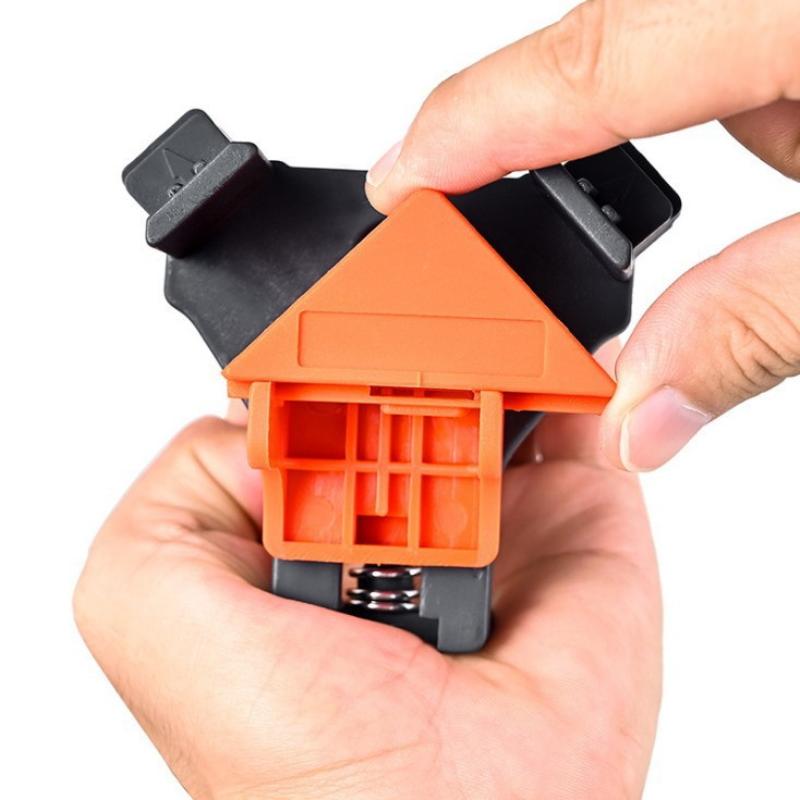 1Pc 4Pcs 90 Degree Corner Clamps Wood Working Tools Right Angle Clamps Clip Clamp Tool For Woodworking Corner Clip Fixer Corner
