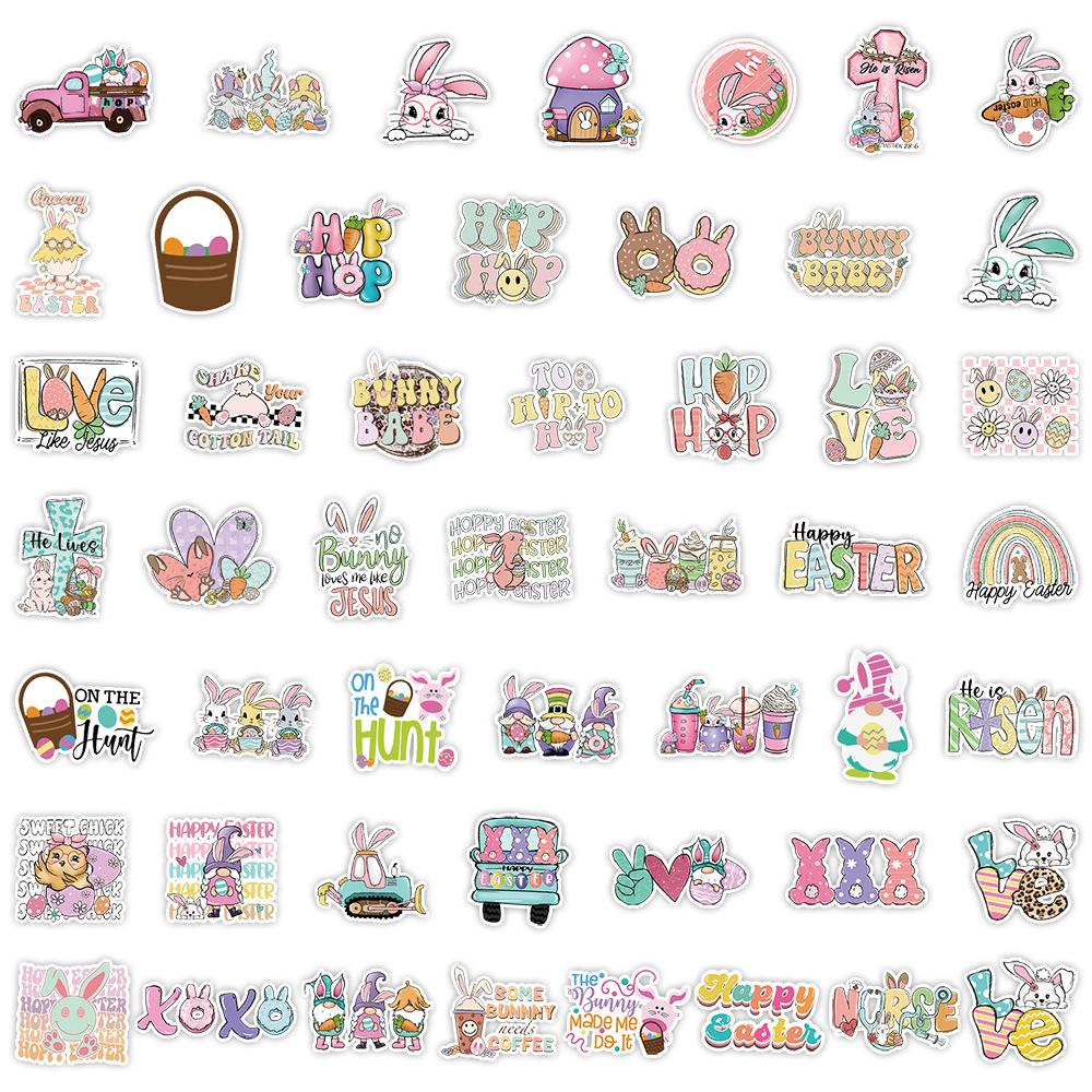 50 Resurrection Li Graffiti Stickers Car Mobile Phone Suitcase Decoration Stickers Waterproof Creative Cartoon Stationery Stickers