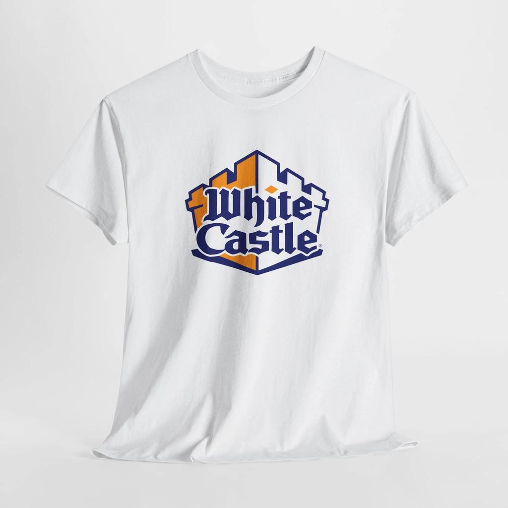 Coming Soon Texas White Castle Unisex Heavy Cotton Tee Casual T-Shirt Fast Food