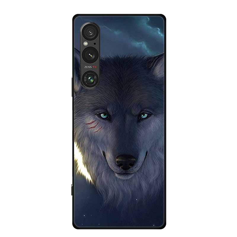 Etui na Sony Xperia 1 VI, luksusowe, miękkie silikonowe etui z TPU na tył telefonu Sony Xperia 1 VI 5G, urocze, odporne na wstrząsy, z motywem kwiatów i kreskówek