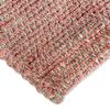 Tapis artisanal en jute et coton chenille terra cotta 120x170