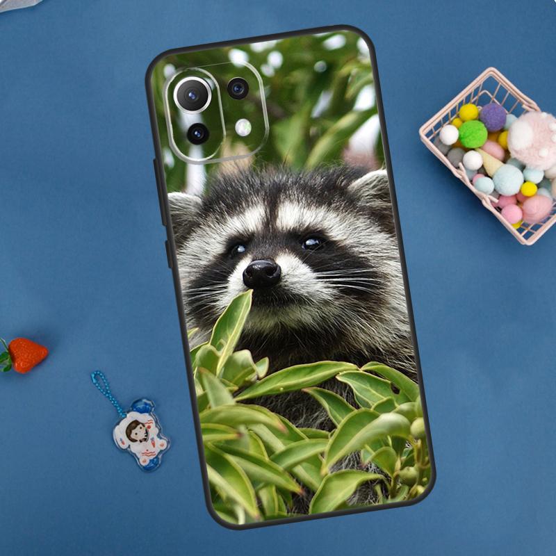 Raccoon Case For POCO F5 X3 X5 Pro X4 F4 GT C40 M5s F3 Cover For Xiaomi 13 12 Lite 12T 11T Pro 12X