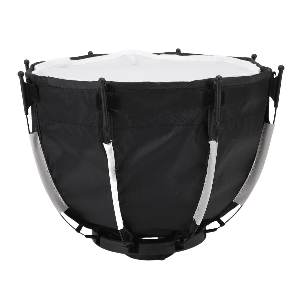 Octagonal Softbox Canvas 11.4 Inch Quick Folding Quick Set Up Flash Softbox with Storage Bag for Studio Video Light