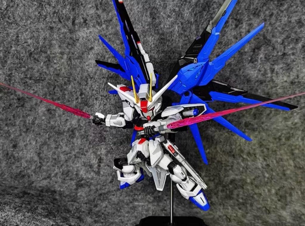 MS Robot Modification Detail-Up Parts, 3D Printer PLA (Saber Effect Kit for MGSD Freedom Gundam) [Used]