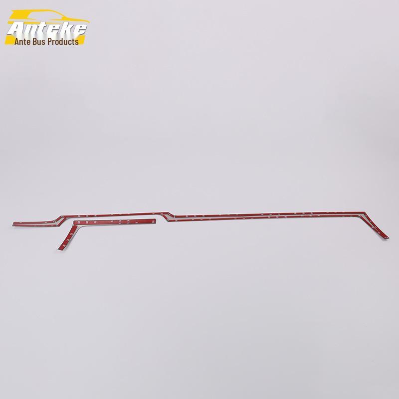 Mingtu Ozdoba středové konzoly: Pasuje na 17 modelů - Elektrogalvanizovaná dekorativní lišta na palubní desku pro automobily