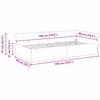 L Shaped Bed Frame with Headboard Yellow 90 Cm X 190 Cm Velvet