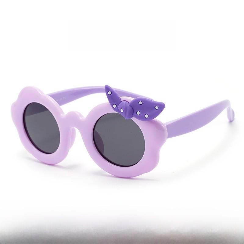

Childrens Butterfly Shape Sunglasses With Polarized Tac Lenses For Uv400 Sun Protection Purple