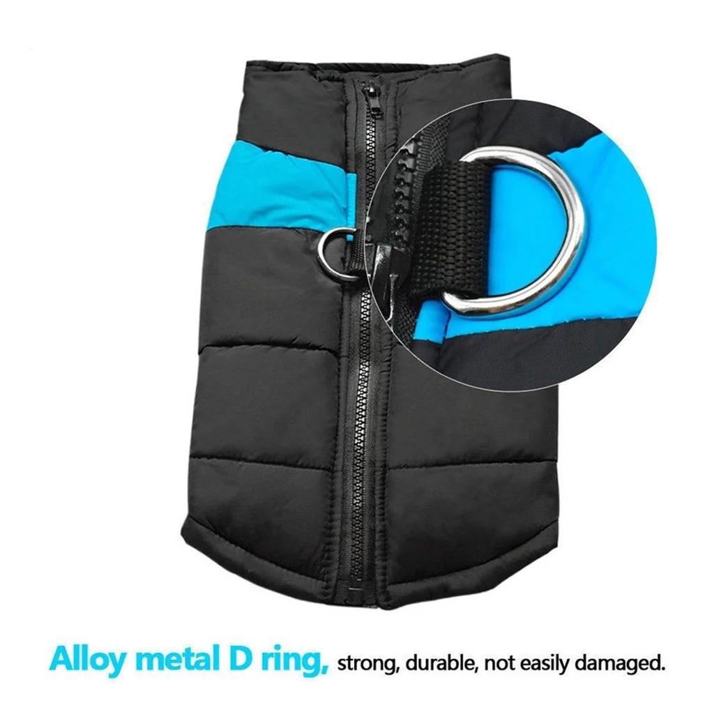 Waterproof Cold Proof Dog Warm Vest Jacket Coat Winter Clothes For Small Medium Large Dogs
