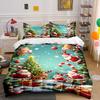 Festive Forest Wonders Bedding Sets Duvet Cover Sets Duvet Covers Pillowcases(1*Duvet Cover 2*Pillowcases Without Duvet Insert)