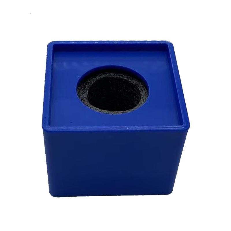Professional Mic Station Base Portable Square Block Anti Scratch Multiple Color Selection for Streaming Setups