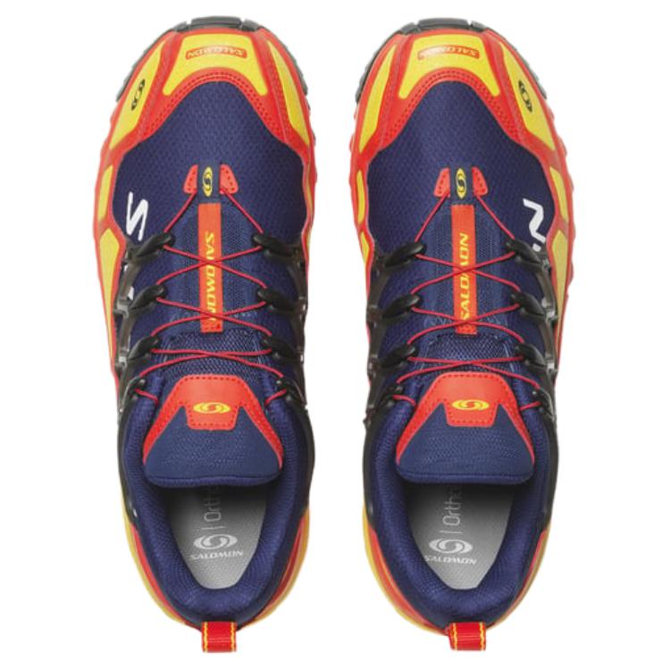 SALOMON ACS+ OG Heritage Pack - Cherry Tomato Unisex Sneakers Red Blue-Print Lemon L47436400