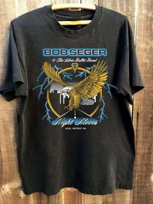 Bob Seger & The Silver Bullet Band Night Moves Cotton S-5XL T Shirt BT745 Unisex T-Shirt