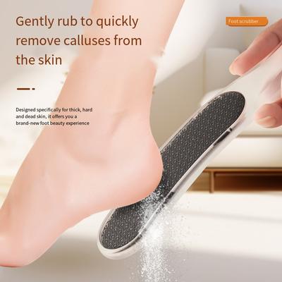 Professional Heel Dead Skin Calluses Remover Feet Scrubber Grinder Nano Glass Foot File Household Manual Pedicure Foot Care Tool