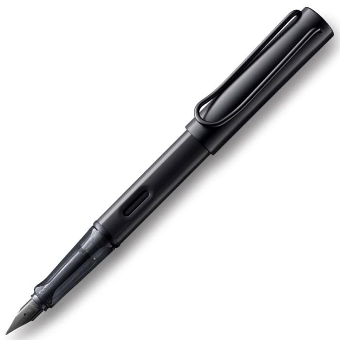 LAMY Alster Fountain Pen EF Extra Fine All Black L71-EF Two-Way Filling