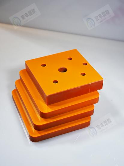 Imported Black Orange-Red Bakelite Sheet - Precision Engraving & Fine Machining Insulating Phenolic Laminate