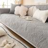 New Water Washed Cotton Sofa Mat Non Slip Living Room Decoration Universal Backrest Cover Cloth Modern Minimalist Thickened Dustproof Jacquard Towel