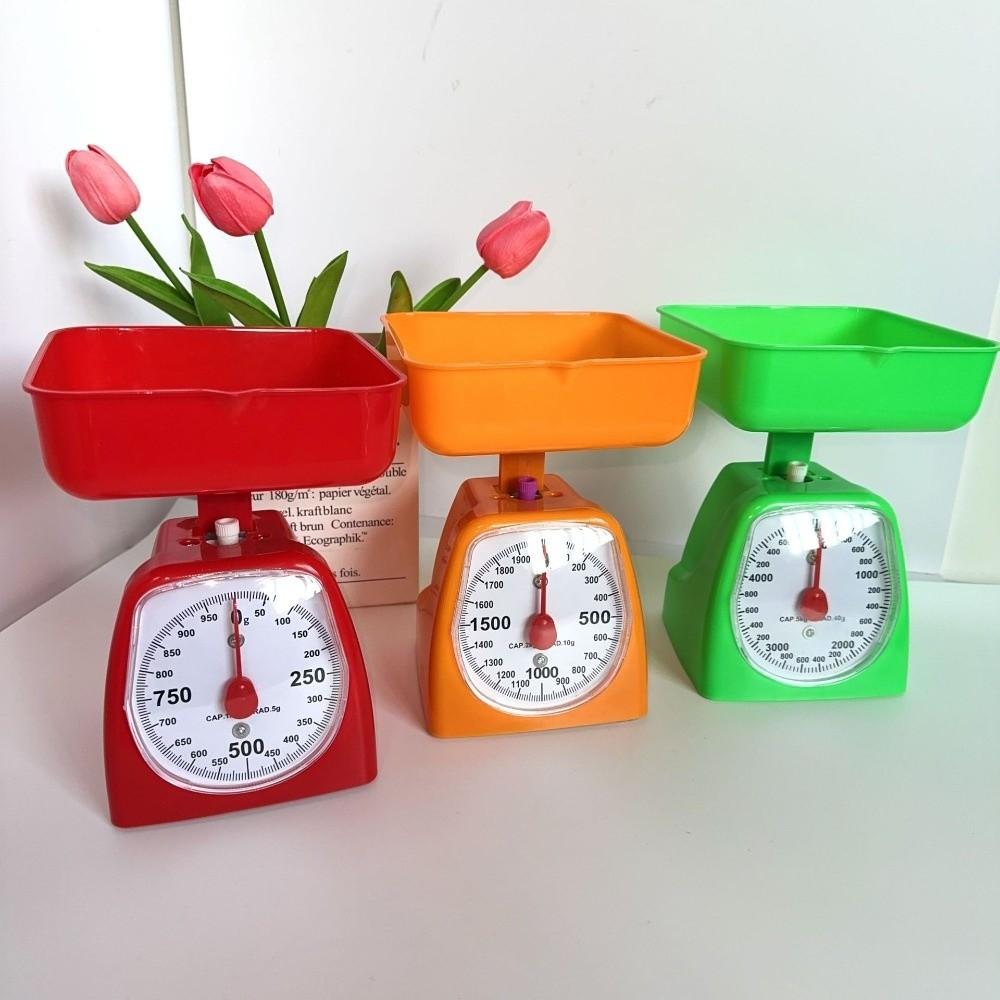 with Pan Mini Kitchen Scale Plastic Learning Aids New Food Weighing Scale  Household