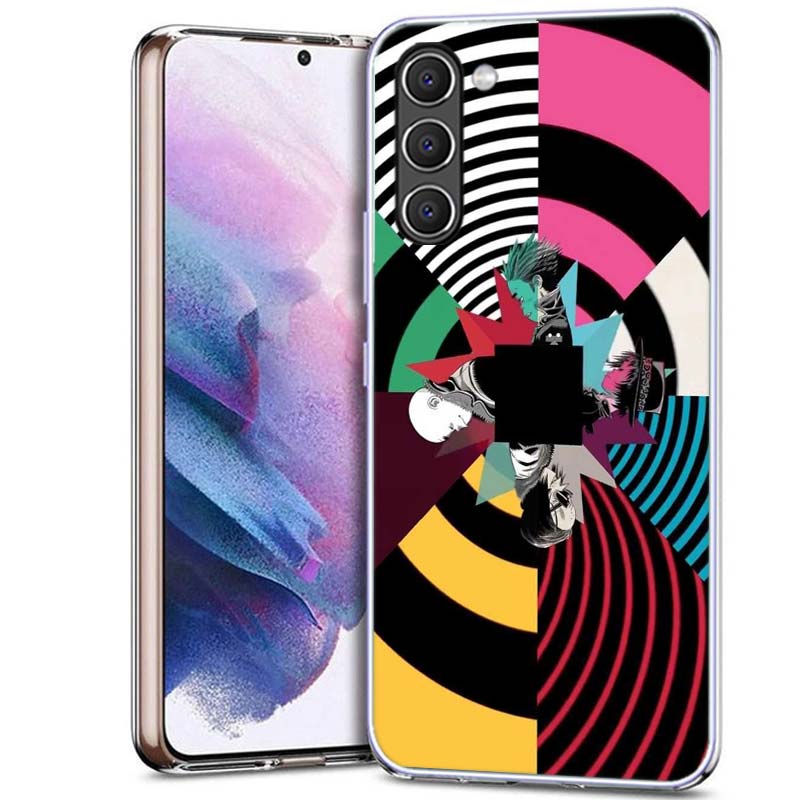 Gorillaz Anime Phone Case for Samsung A54 A14 A24 A34 A17 A37 A57 A55 A35 A25 A15 A13 A23 A33 A53 A07 A05S A04S A03 A73 Galaxy N