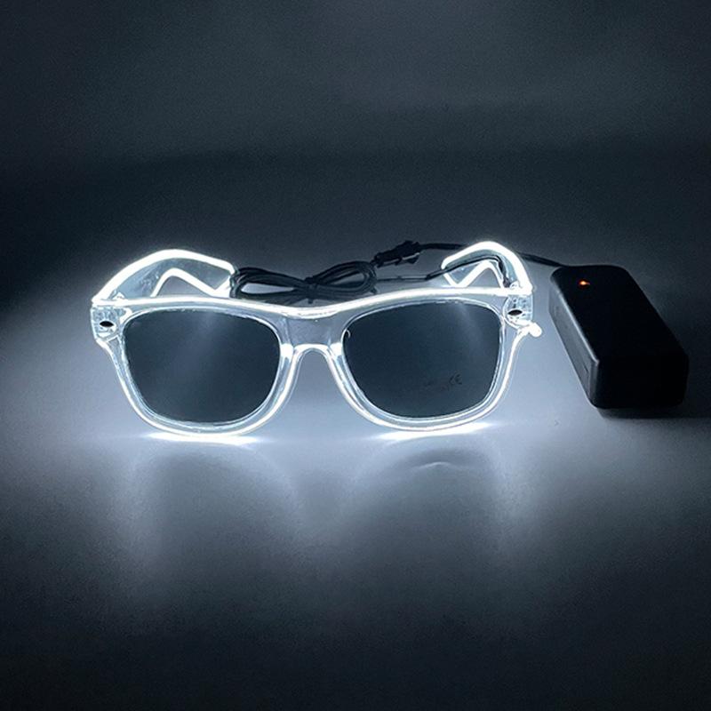 Led Glowing Glasses Lights Rave Parties Glasses with Led Light Up Glasses Led Sunglasses Wedding Party Accessories SG05