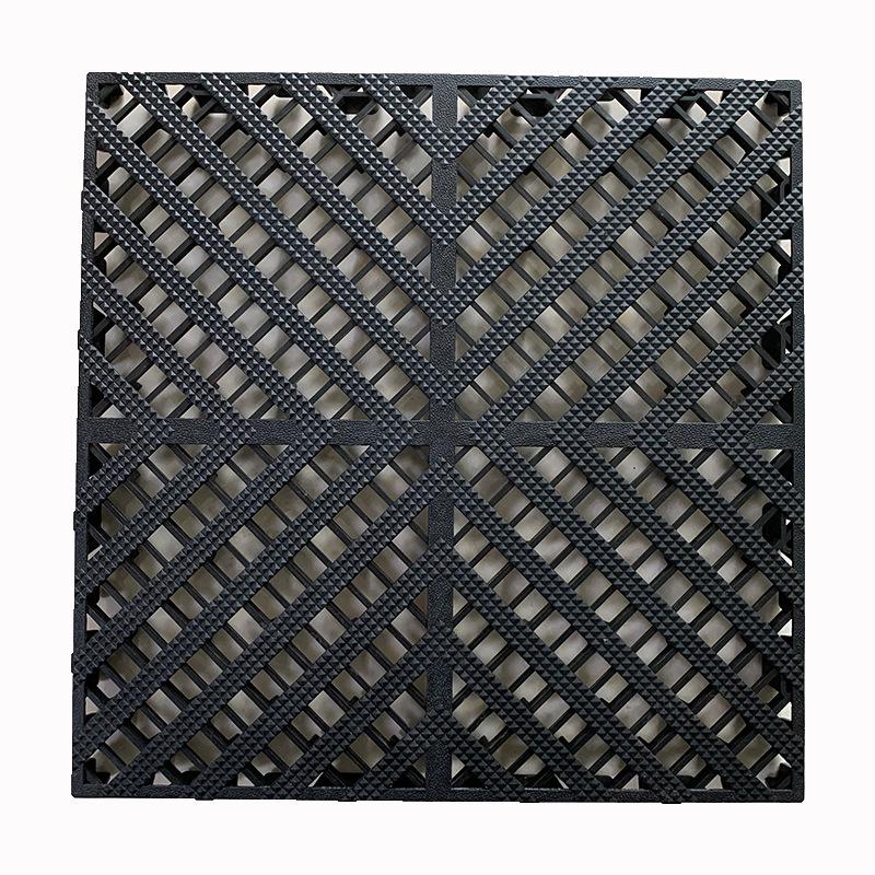 Car Wash Room Floor Grid - 4cm Garage Tile Floor Mat 4S Shop Grid Mat