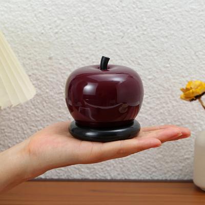 Apple Shape Toothpick Holders, High Value Home Peace and Joy Ornaments, Floss Storage Jar, Restaurant Decorative Ornaments