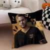 Brazilian Handsome Athlete NNeymar Jr Cushion Cover Throw Pillow Cover Hidden Button Durable Polyester Chair Cushion