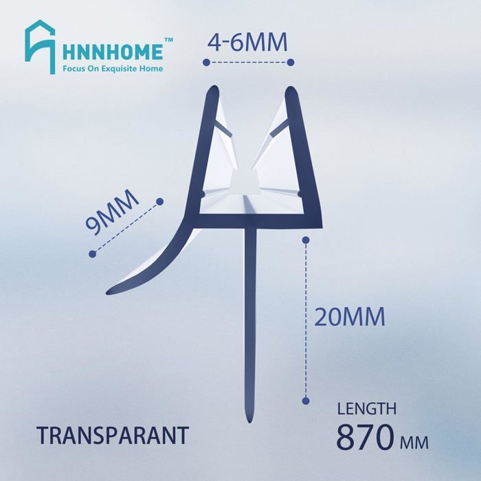 Joint d'étanchéité - HNNHOME - Morza/va83 - Souple et durable - Installation facile - Longueur 870 mm