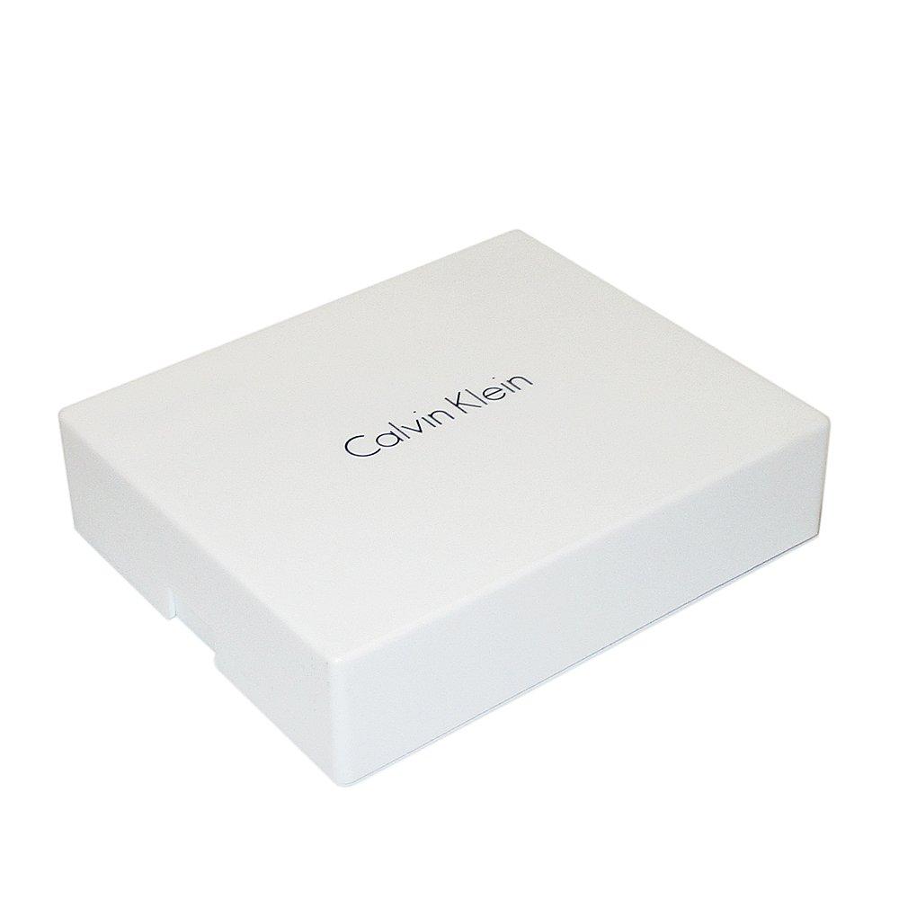 Calvin Klein 31CK130009 Billfold with Coin SAFFIANO 001 RFID PROTECTION Pocket, BLACK, (Skimming Prevention) [Used]